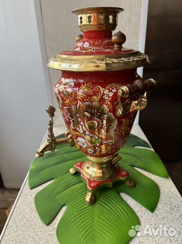 Самовар электрический расписной