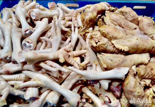 Свежие домашние потроха из деревни