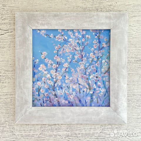 Картина маслом «Весна»