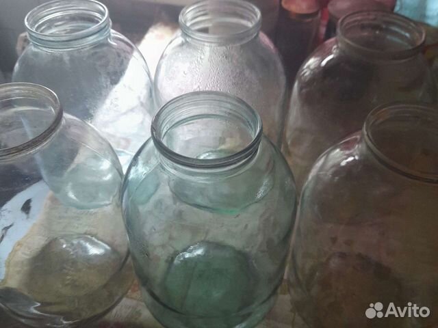 Банка стеклянная3 л под закатку