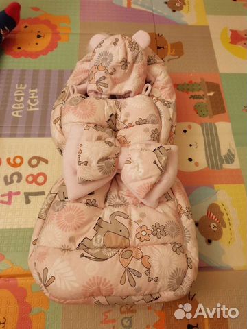 Конверт для новорожденных на выписку