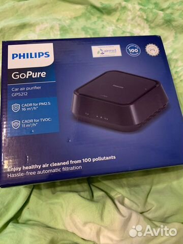Автомобильный очиститель воздуха Philips GoPure