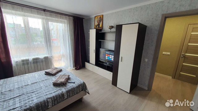 

1-к. квартира, 36 м², 2 кровати