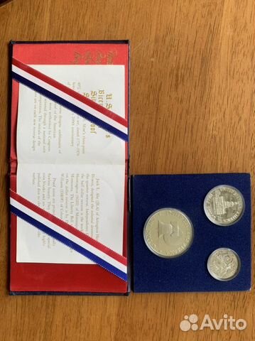 Набор монет США 1976 год