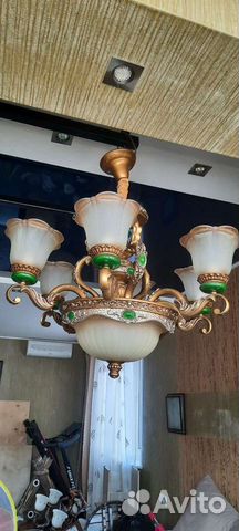 Люстра подвесная потолочная