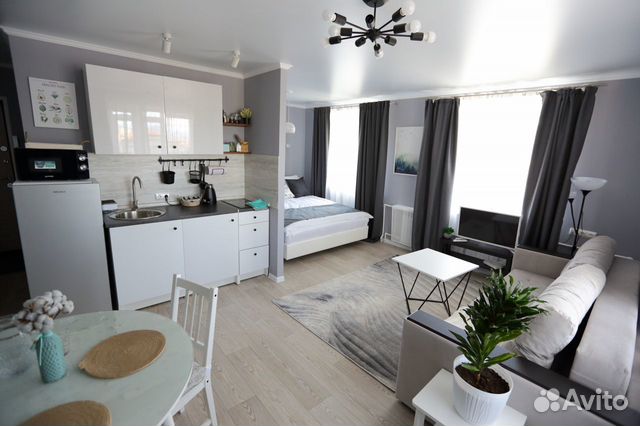 

1-к. квартира, 31 м², 2 кровати