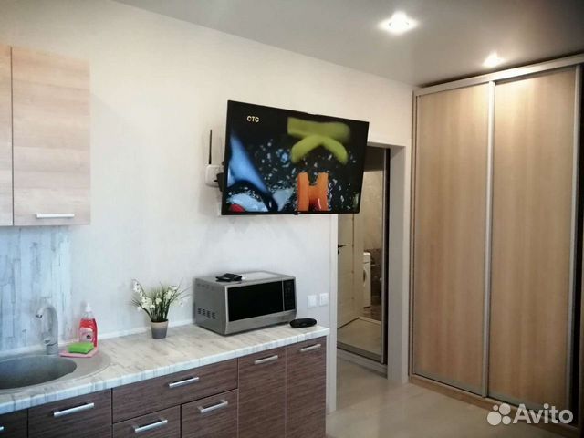 

Квартира-студия, 40 м², 2 кровати