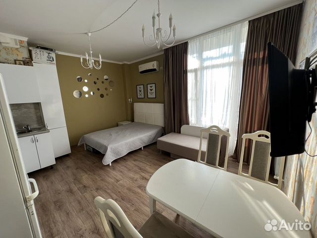

Квартира-студия, 30 м², 2 кровати
