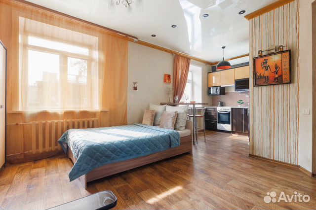 

Квартира-студия, 30 м², 1 кровать