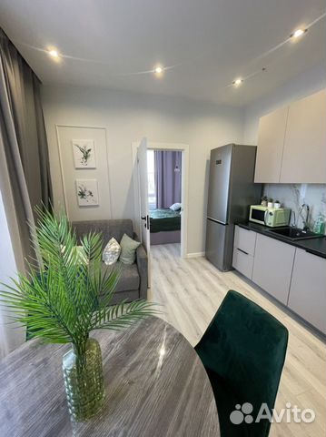 

1-к. квартира, 38 м², 2 кровати