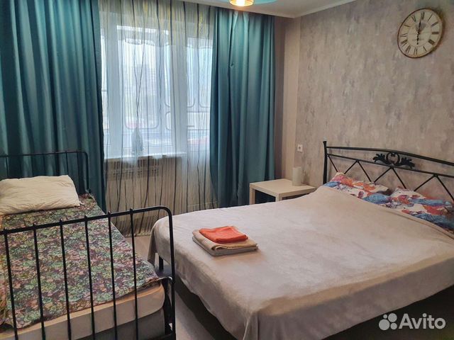 

1-к. квартира, 32 м², 2 кровати