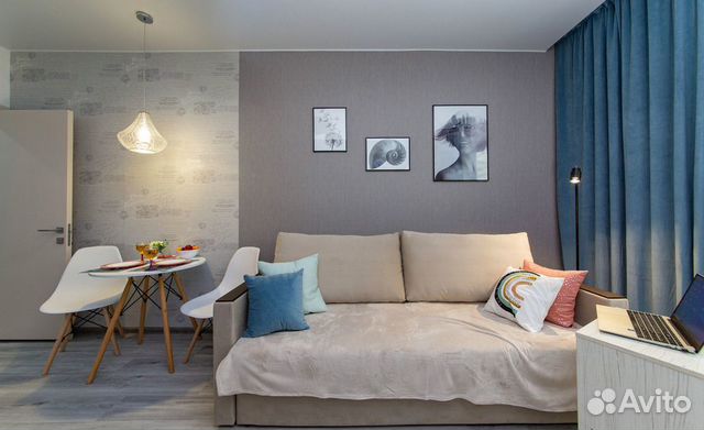 

Квартира-студия, 25 м², 1 кровать