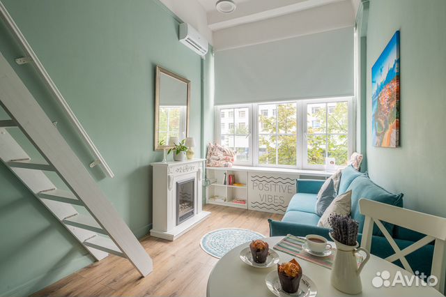 

Квартира-студия, 28 м², 2 кровати