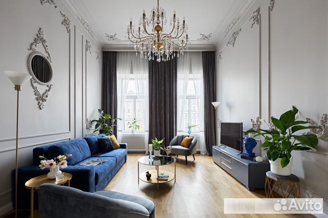 

4-к. квартира, 130 м², 5 кроватей