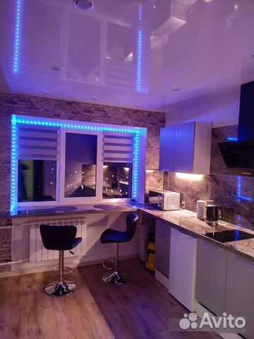 

1-к. квартира, 40 м², 2 кровати