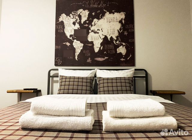 

1-к. квартира, 38 м², 2 кровати
