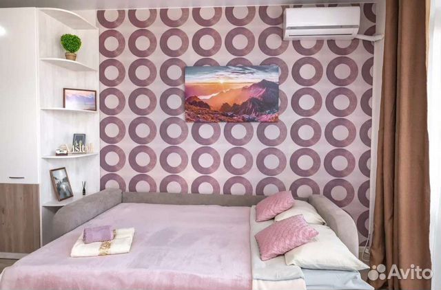 

Квартира-студия, 40 м², 2 кровати