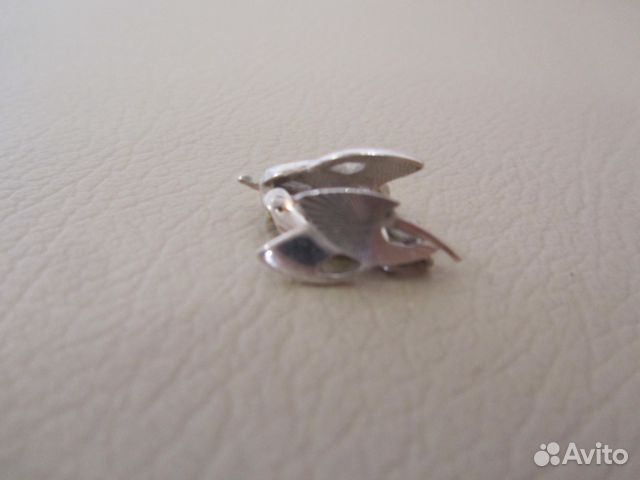 Серьги серебряные