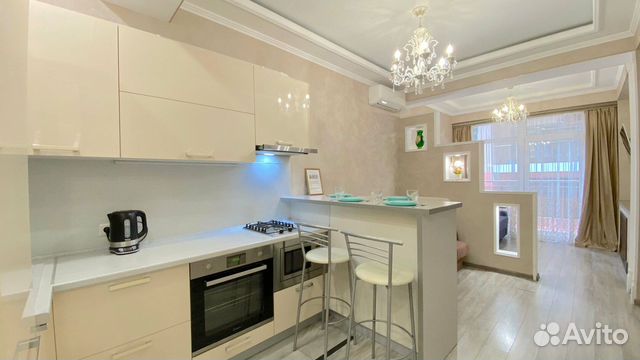 

Квартира-студия в апарт-отеле, 35 м², 2 кровати