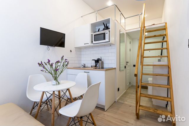 

Квартира-студия, 14 м², 2 кровати