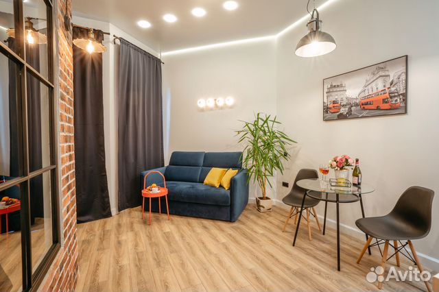 

Квартира-студия, 36 м², 1 кровать