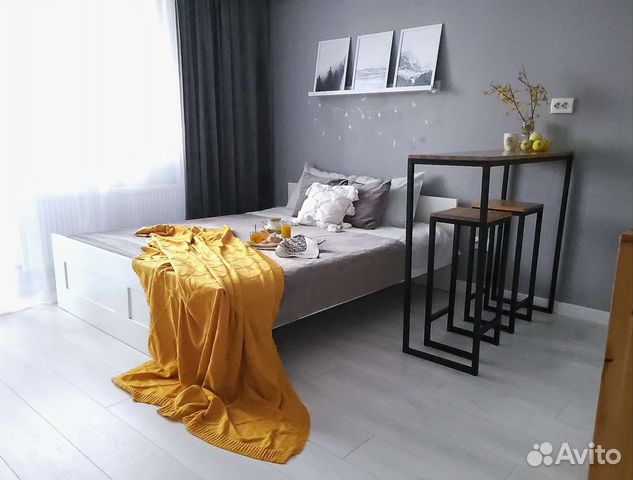 

Квартира-студия, 30 м², 2 кровати