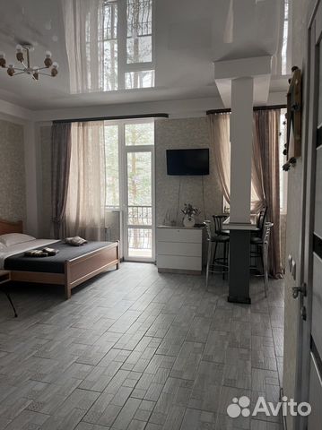 

Квартира-студия, 40 м², 2 кровати