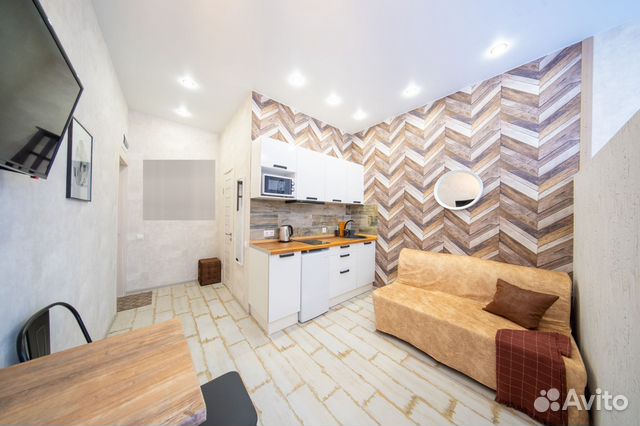 

Квартира-студия, 28 м², 2 кровати