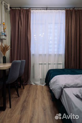 

Квартира-студия, 17 м², 1 кровать