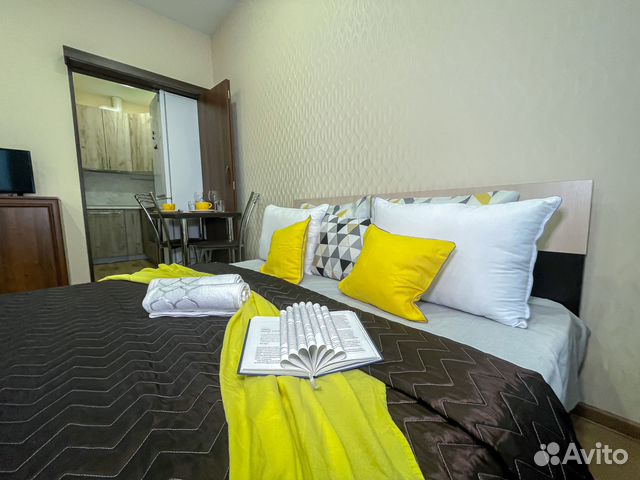 

Квартира-студия, 33 м², 2 кровати