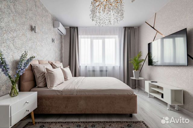 

1-к. квартира, 40 м², 2 кровати