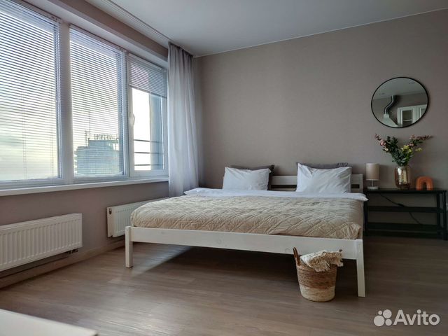 

Квартира-студия, 42 м², 2 кровати