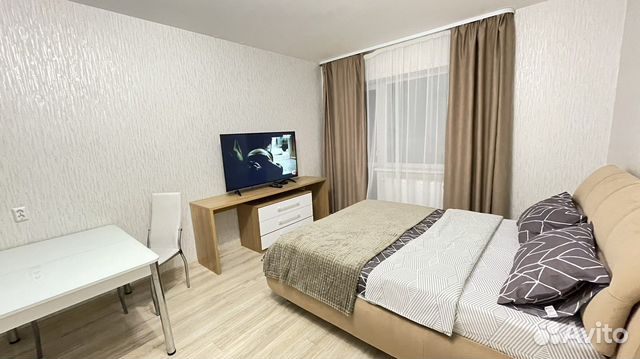 

Квартира-студия, 38 м², 1 кровать