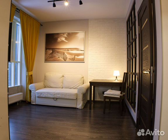 

1-к. квартира, 38 м², 2 кровати