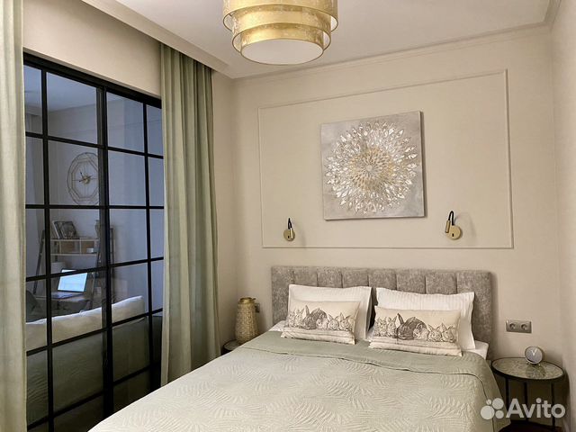 

1-к. квартира, 46 м², 2 кровати