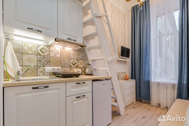 

Квартира-студия в апарт-отеле, 12 м², 2 кровати