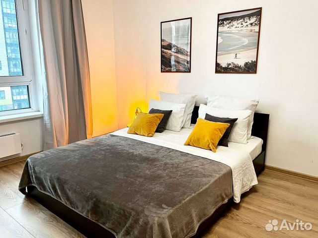

1-к. квартира, 43 м², 2 кровати
