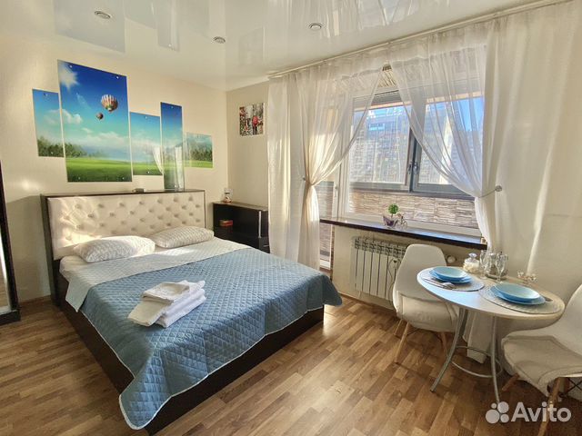 

Квартира-студия, 30 м², 1 кровать