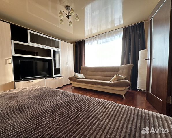 

1-к. квартира, 37 м², 2 кровати