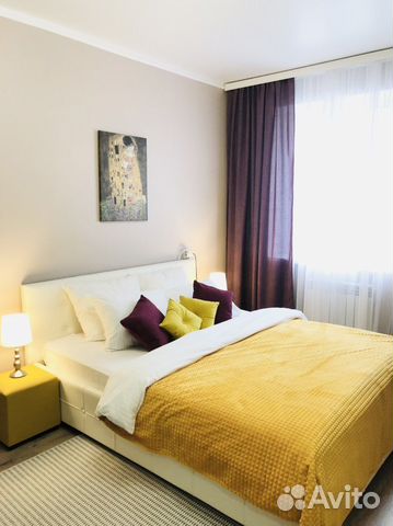

1-к. квартира, 36 м², 2 кровати