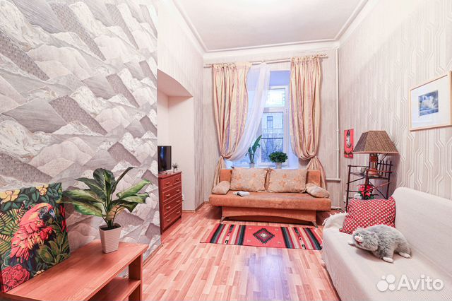

1-к. квартира, 35 м², 3 кровати