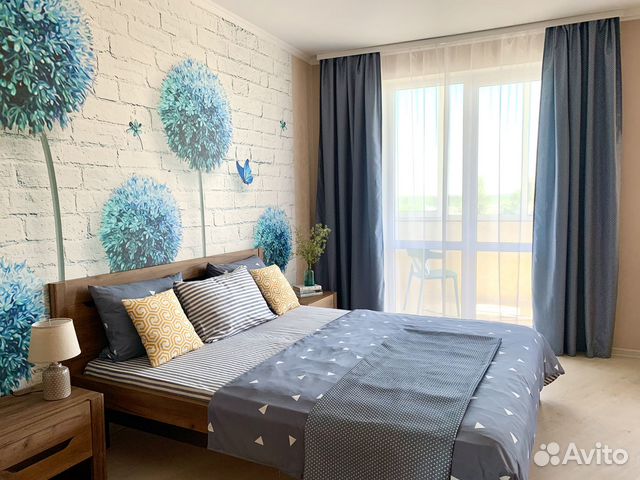 

1-к. квартира, 71 м², 2 кровати