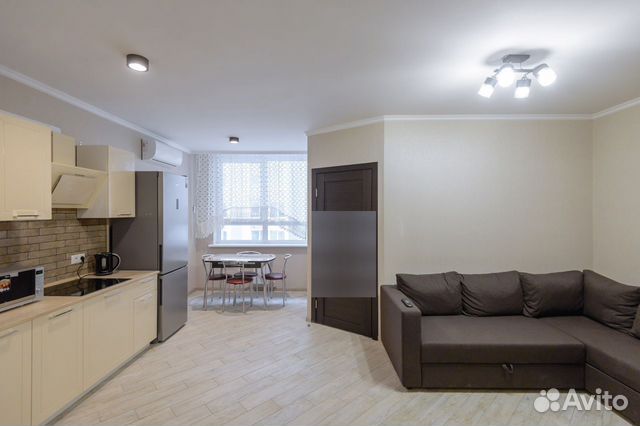 

1-к. квартира, 46 м², 2 кровати