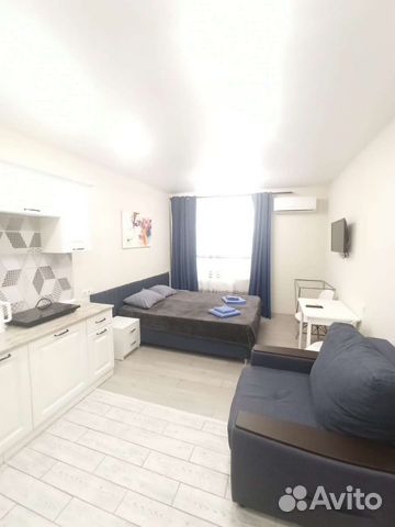 

Квартира-студия, 30 м², 2 кровати