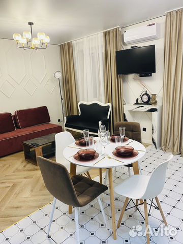 

Квартира-студия, 45 м², 2 кровати