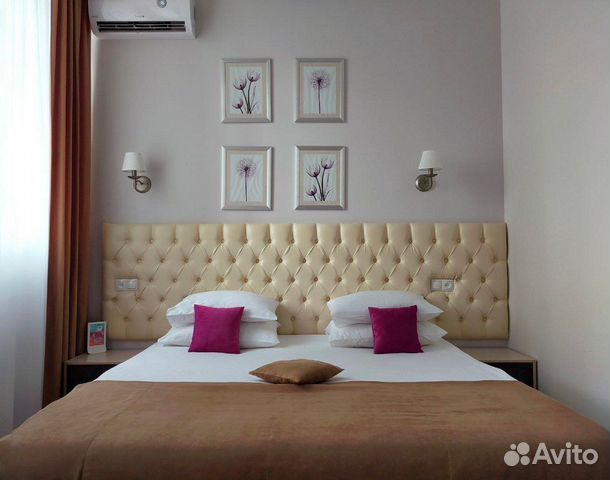 

Квартира-студия, 45 м², 2 кровати