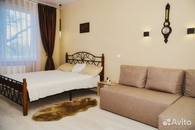 

1-к. квартира, 45 м², 2 кровати