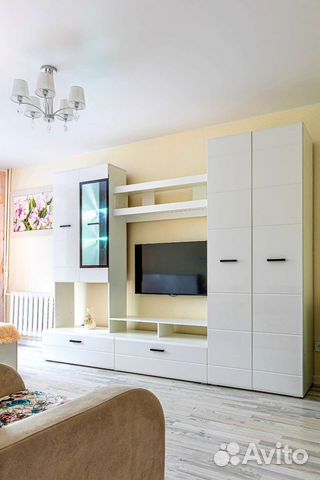 

1-к. квартира, 40 м², 3 кровати