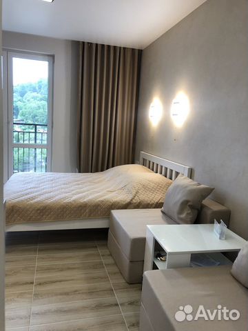 

Квартира-студия, 25 м², 2 кровати