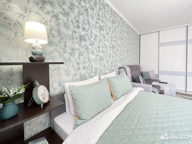 

1-к. квартира, 38 м², 2 кровати